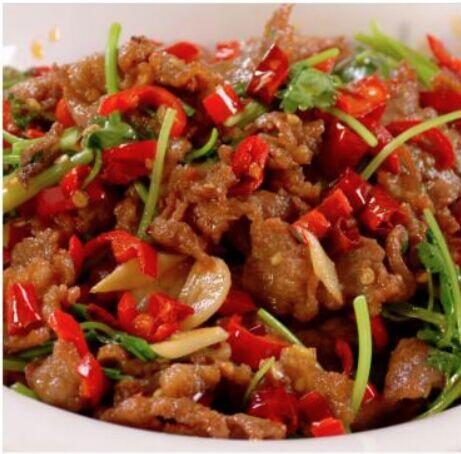 Stir-Fried Goat Meat