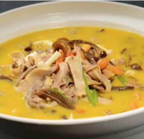 Braised Triple w. Antler Mushroom