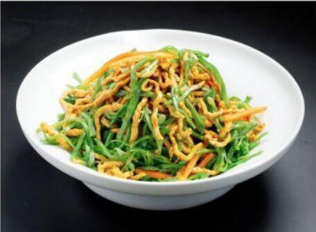 Stir-Fried Shredded Pork w. Green Beans