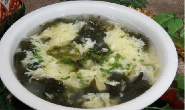 Seaweed & Egg Soup
